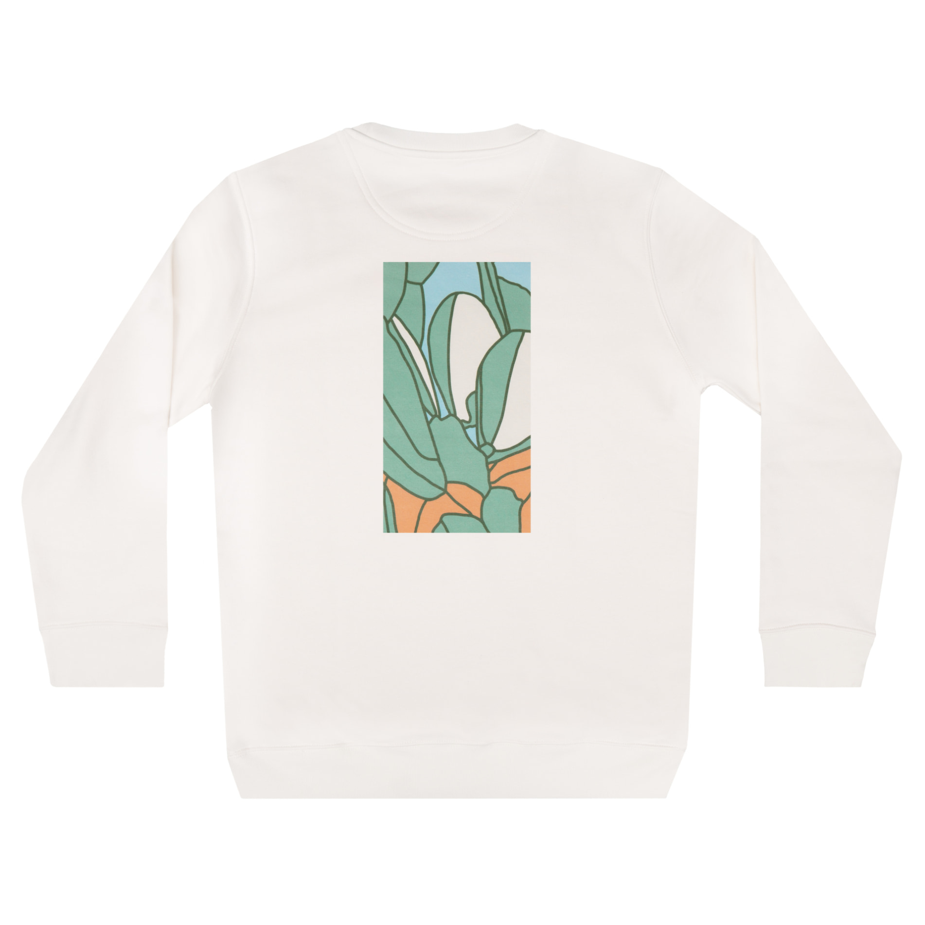 Futah - Organic Cotton Sweatshirt - Cactus (1)