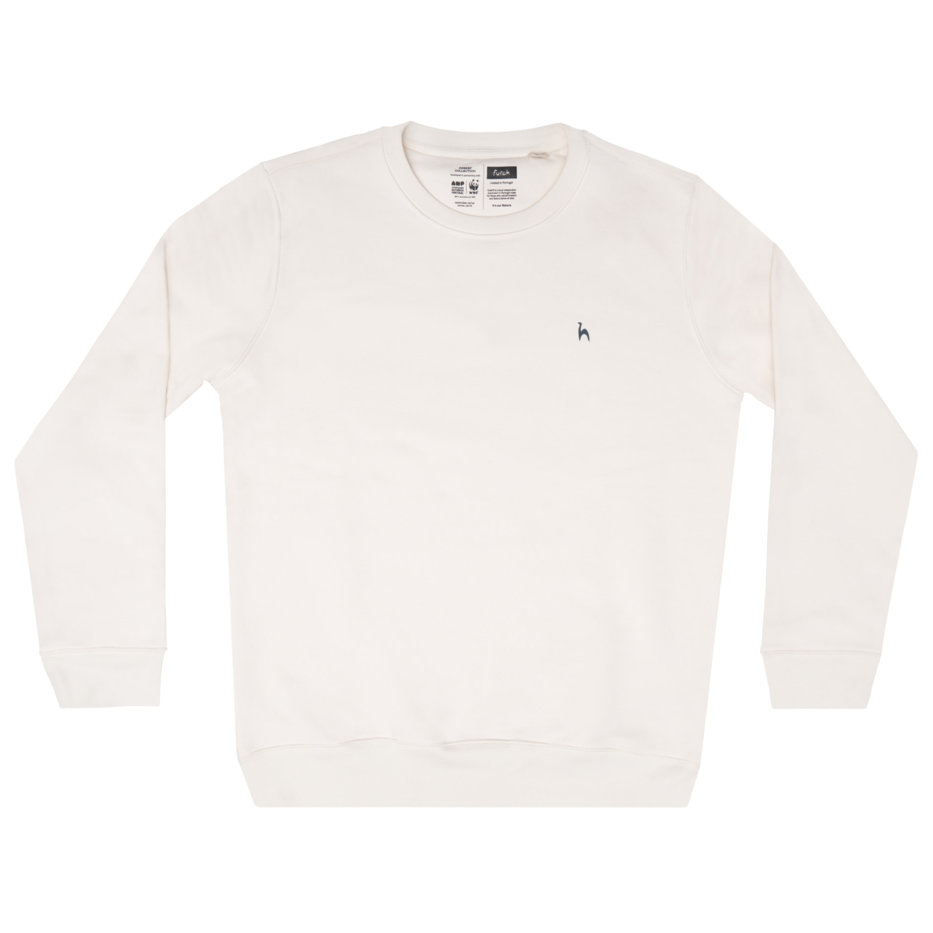 Futah - Organic Cotton Sweatshirt - Sandstorm (2)