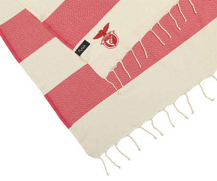 Sport Lisboa e Benfica Beach Stripes Towel - Official (2)
