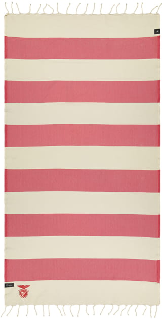Sport Lisboa e Benfica Beach Stripes Towel - Official