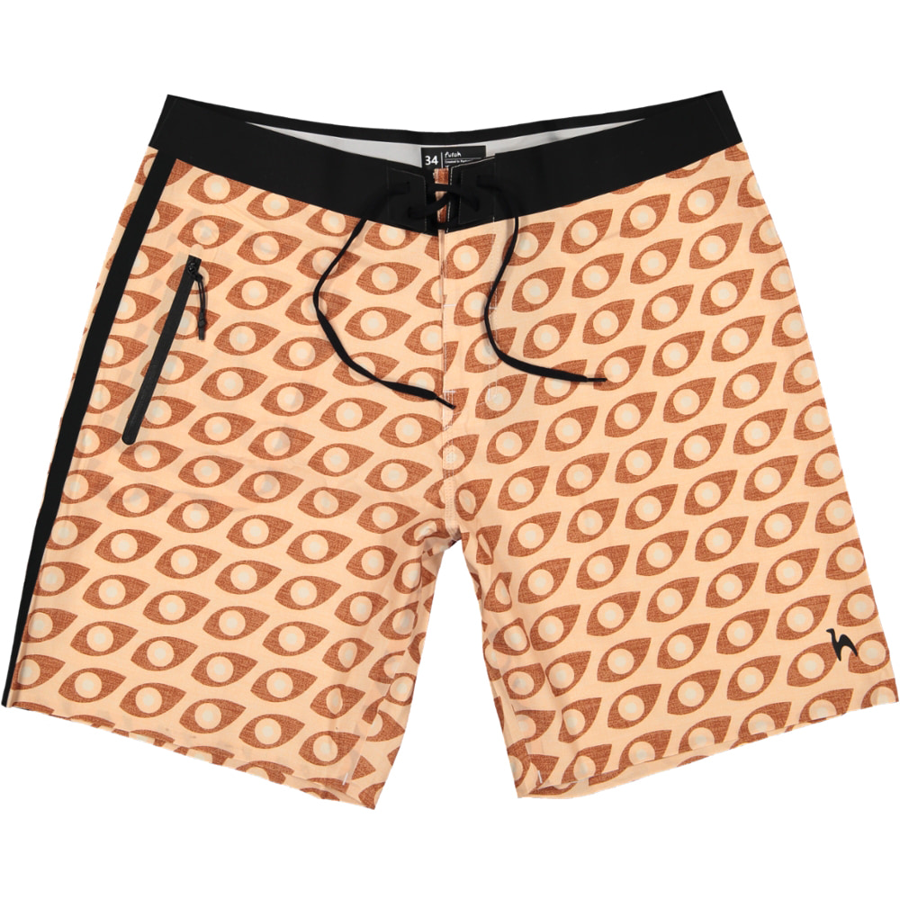 Futah - Daintree Apricot Boardshorts (1)