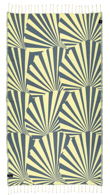 Taiga Blue Beach Towel