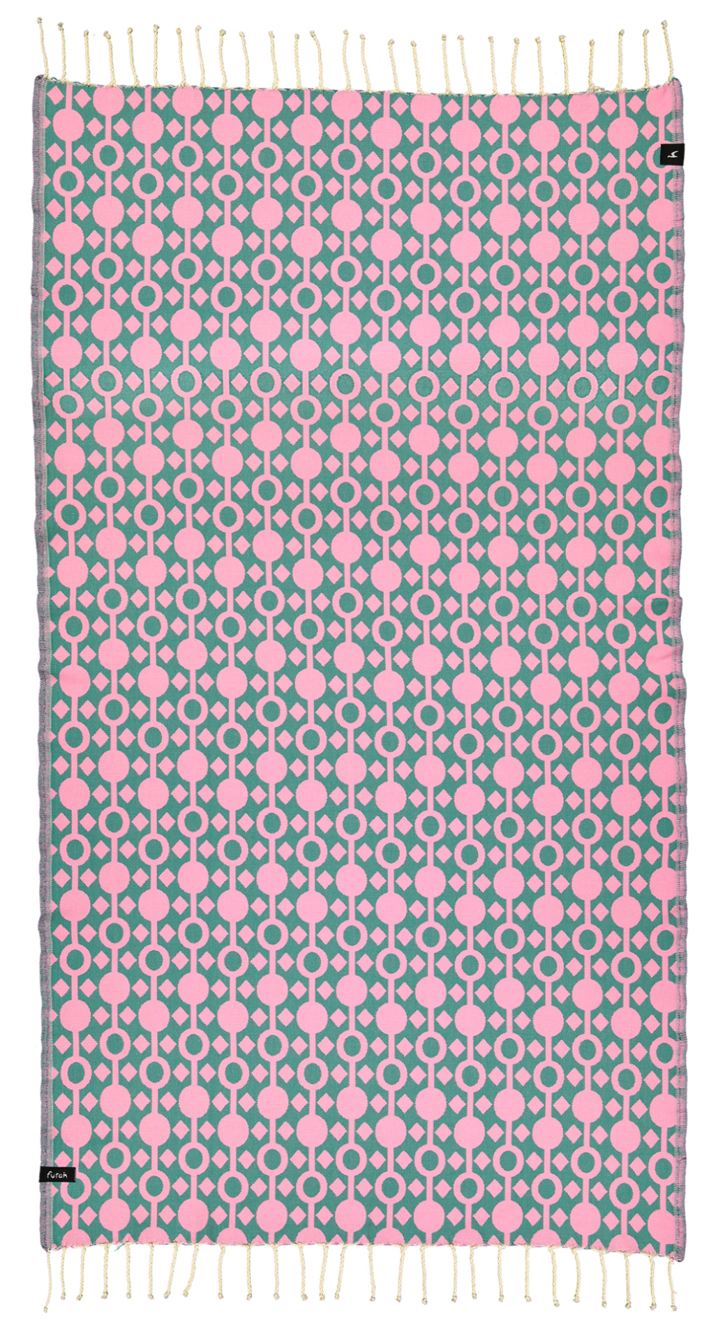 Futah - Amazónica Rosa Toalha de praia (1)