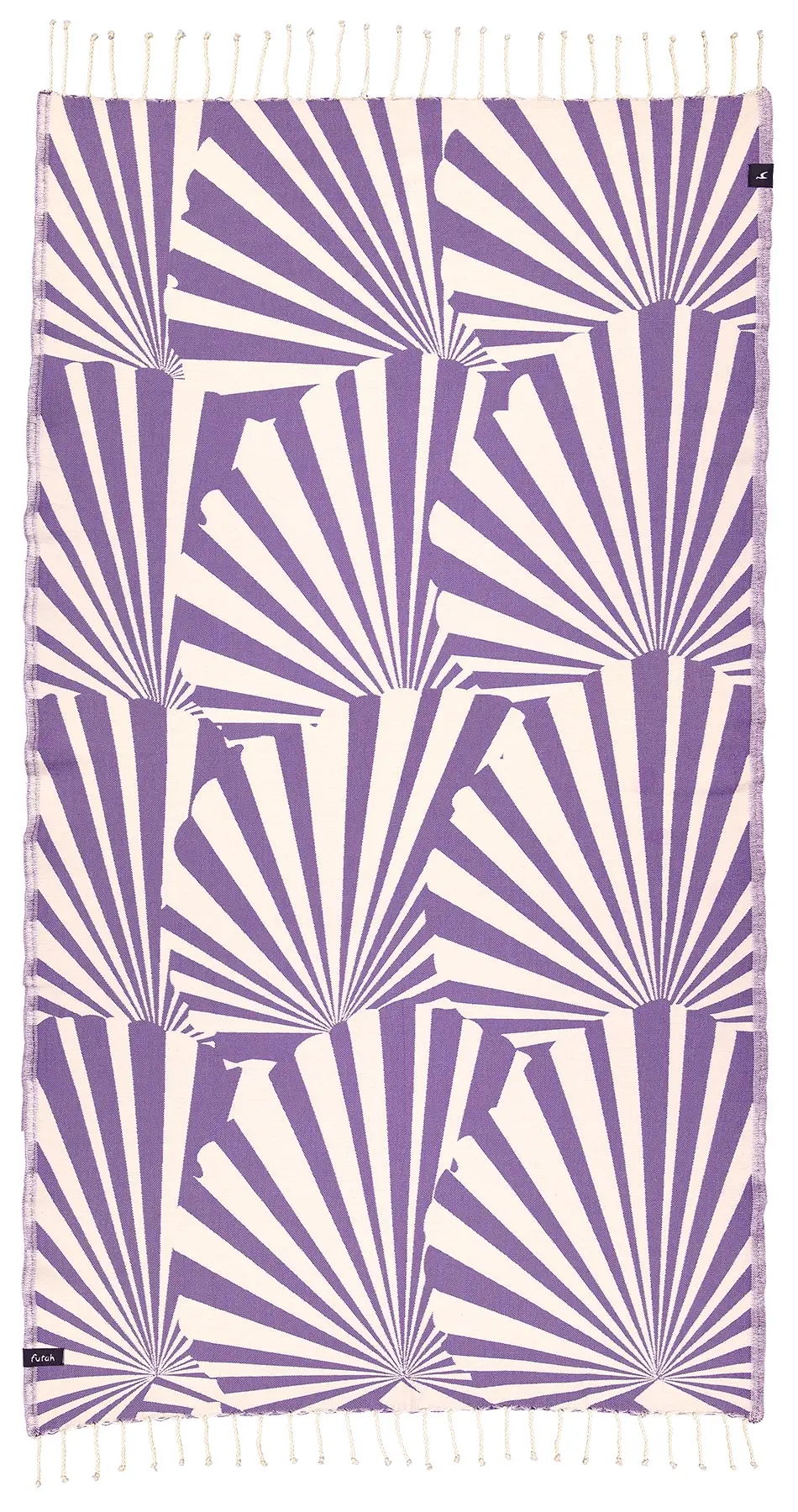 Futah - Taiga Purple Beach Towel (1)