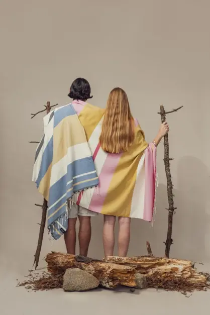 Papua Blue Beach Towel (2)