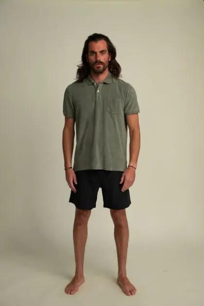 Polo Terry Khaki (2)