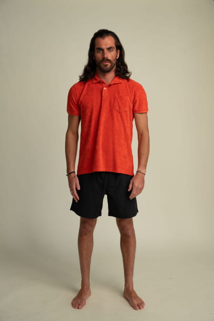 Polo Terry Paprika