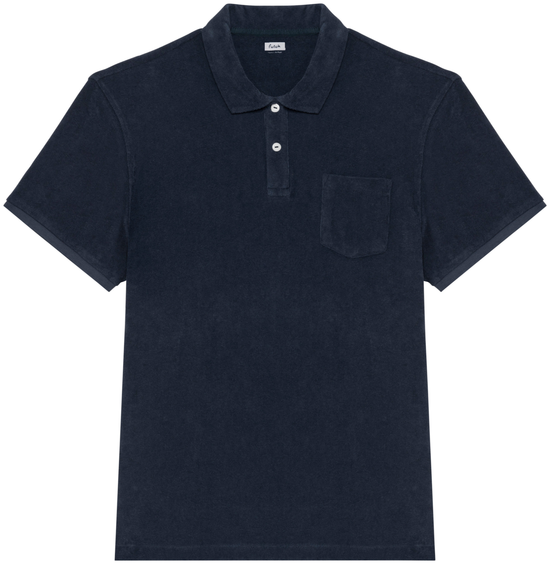 Futah - Polo Terry Azul (1)