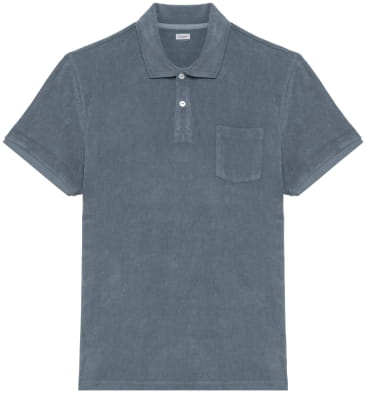 Terry Polo Mineral Blue
