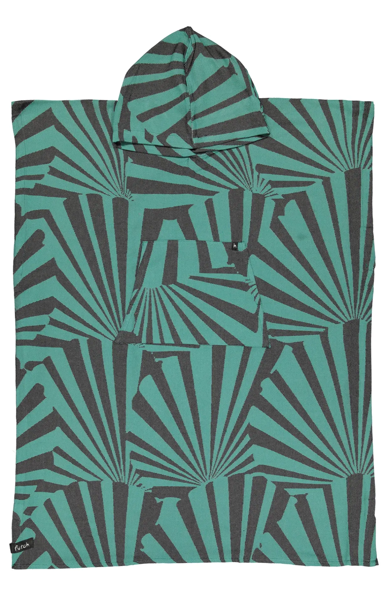 Futah - Poncho Taiga Verde (1)