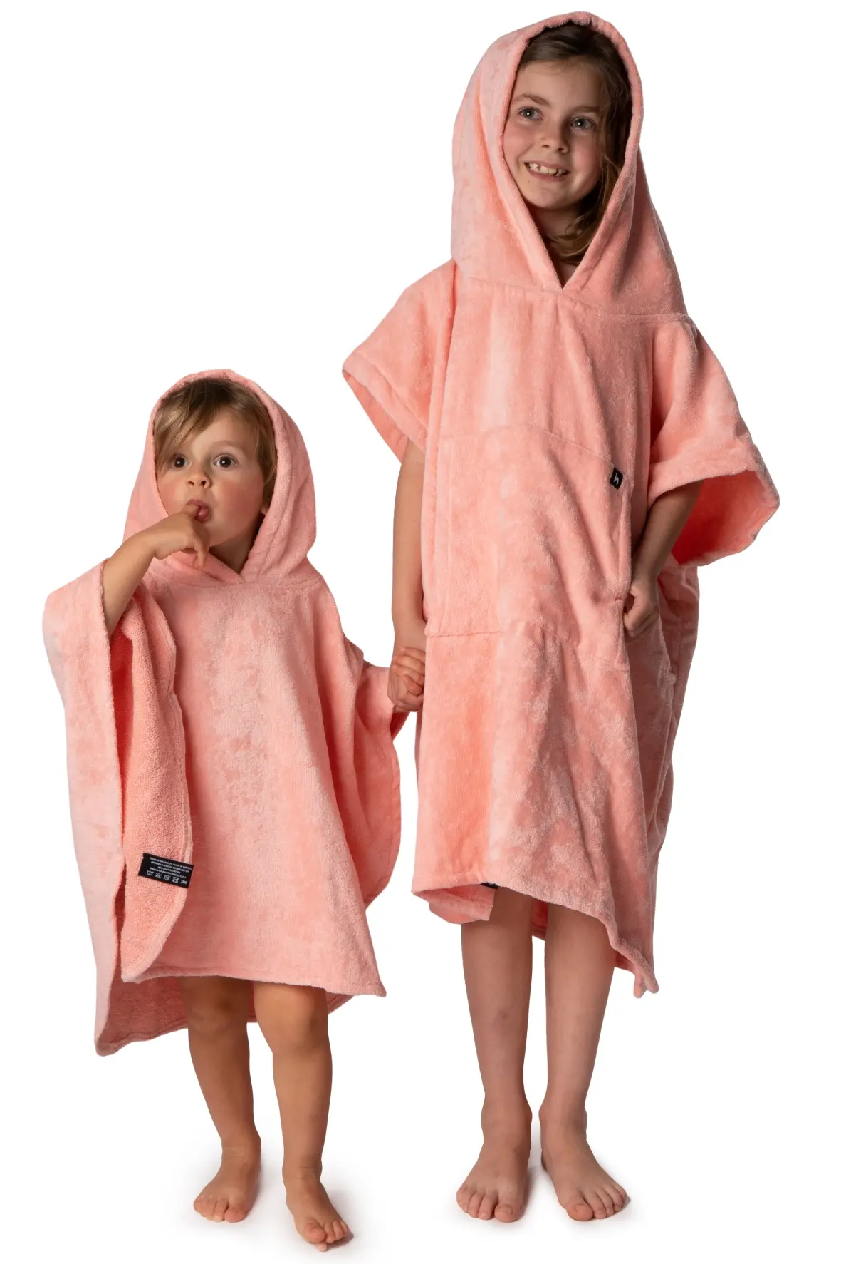 Futah - Ericeira Coral Terry Poncho Kids (2)