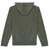 terry hoodie green back_min