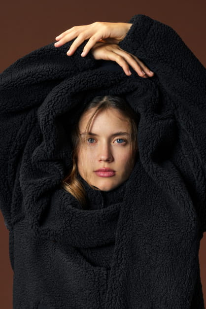 Sherpa Jacket Black