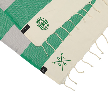 Sporting Clube de Portugal Beach Towel - Official (2)