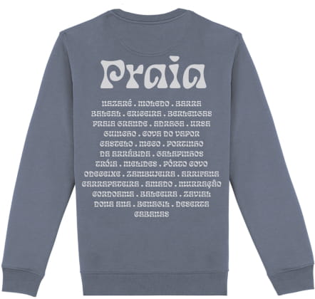 Organic Cotton Sweatshirt - Beach Grey