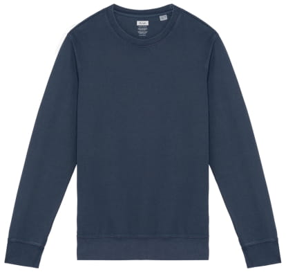 Organic Cotton Sweatshirt - Navy