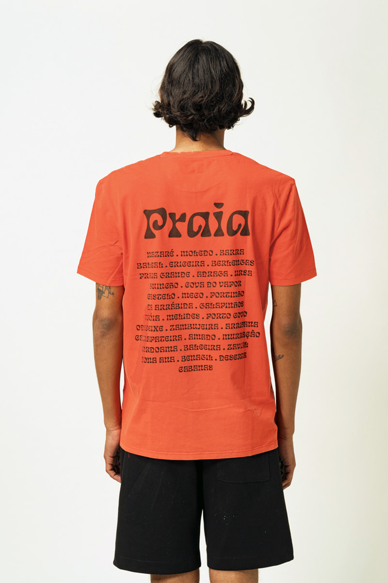 Organic Cotton T Shirt Praia Futah