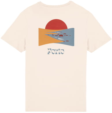 T-Shirt Algodão Orgânico - Porto Sol