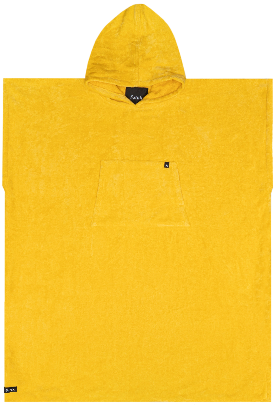 Futah - Ericeira Mustard Terry Poncho  (1)
