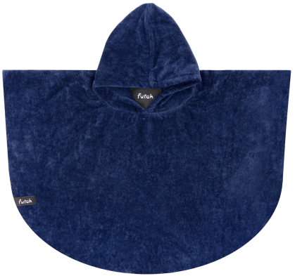 Ericeira Blue Poncho Terry Baby