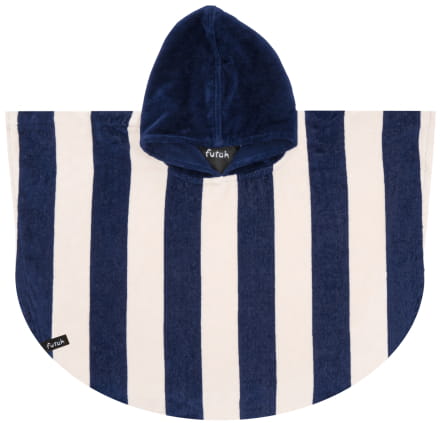 Bedu Azul Poncho Turco Bebé