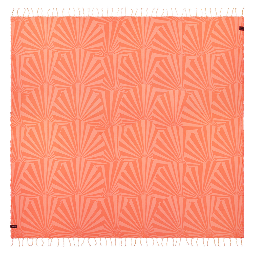 Futah - Taiga Coral Toalha Grande (2)