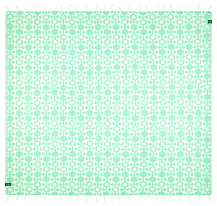 Amazónica Sea Green Beach Blanket (2)