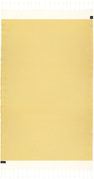 Nazaré Mustard Beach Towel