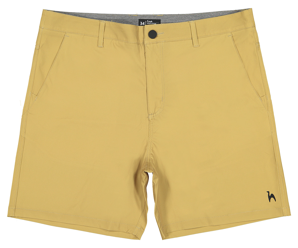 Futah - Ericeira Khaki Hybrid Shorts (1)
