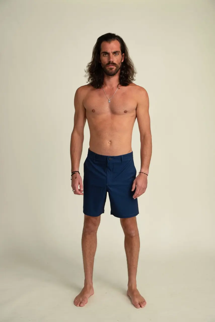 Futah - Ericeira Blue Hybrid Shorts (1)