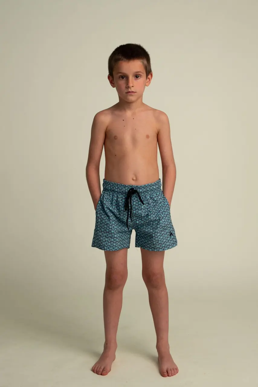 Futah - Calções de Banho de Criança Pulse Verde (1)