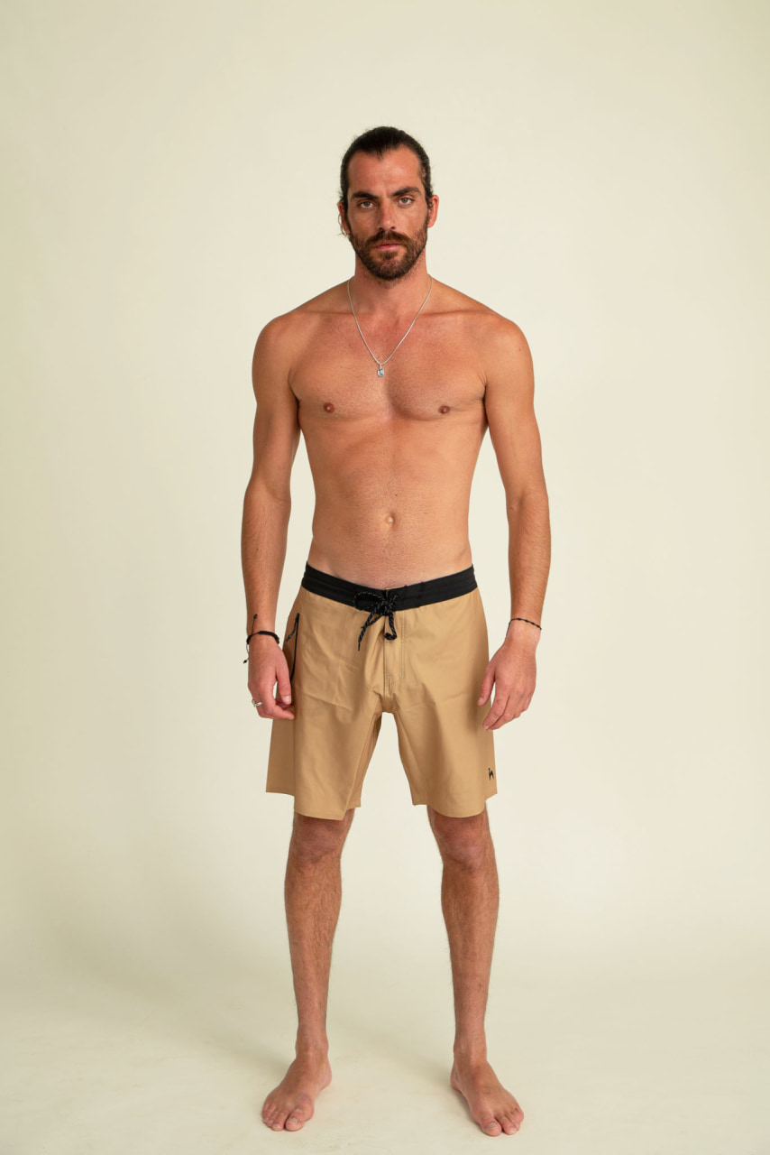 Futah - Calções de Banho Ericeira Khaki (1)