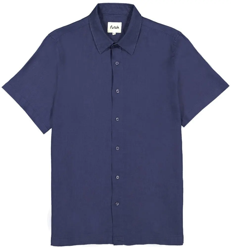 Futah - Blue Linen Shirt (1)