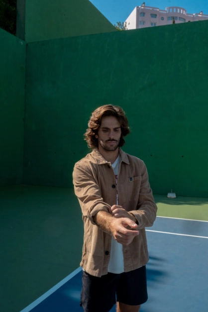 Corduroy Jacket Bege (2)