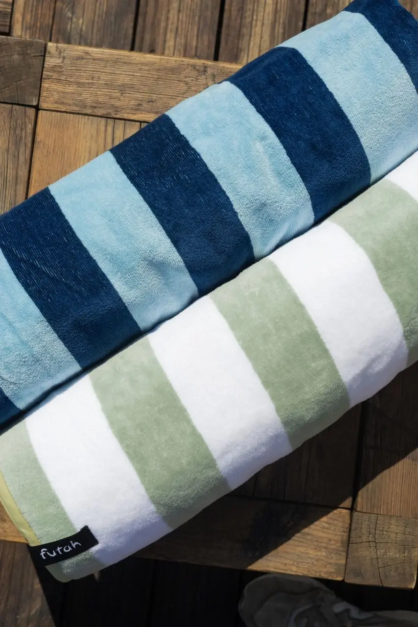 Futah - Bedu Dois Azuis Toalha em Turco (10)