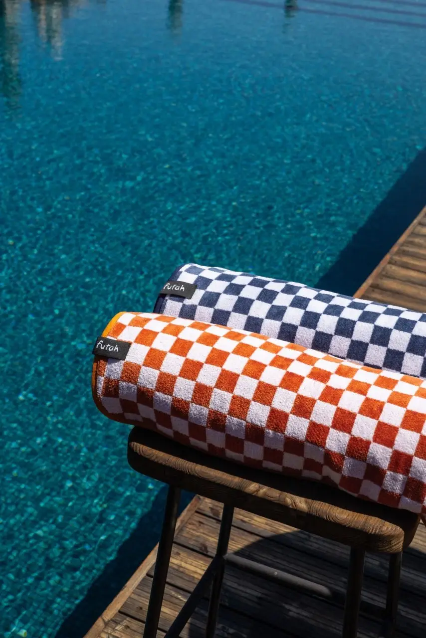 Futah - Xadrez Barro Toalha em Turco (6)