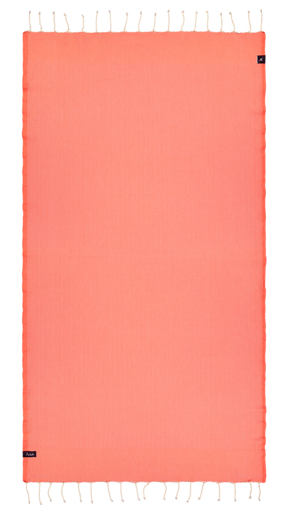 Futah - Ericeira Hot Coral Beach Towel (1)