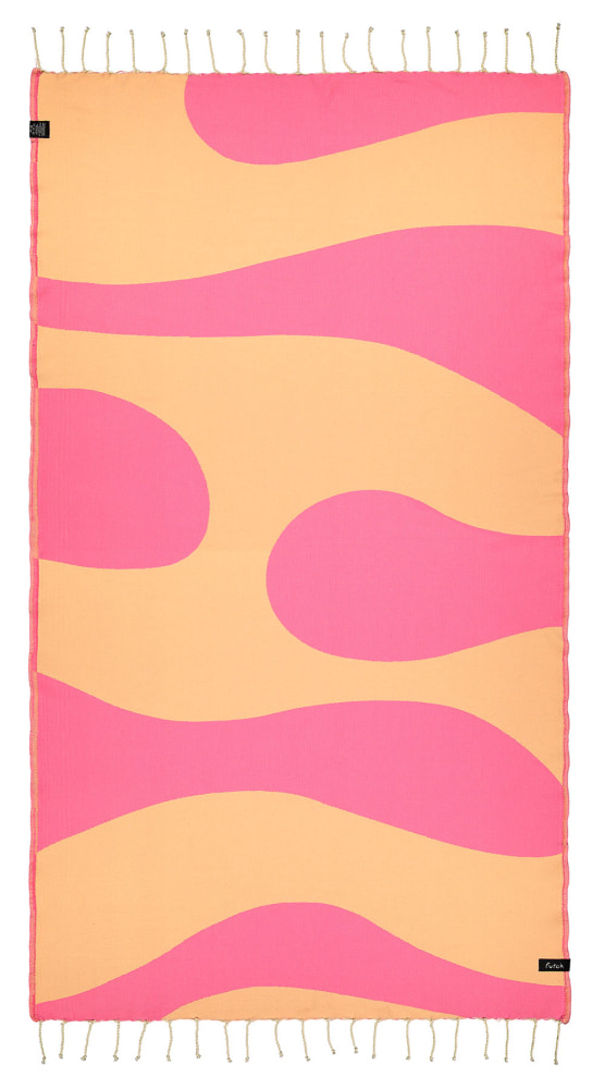 Futah - Aether Cor de Rosa Toalha de Praia (2)