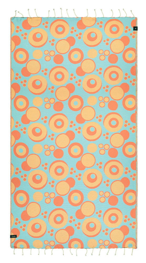 Futah - Vortex Aquatic & Coral Beach Towel (1)