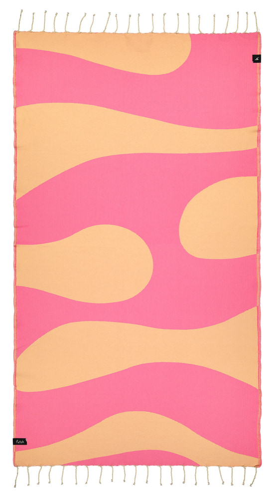 Futah - Aether Pink Beach Towel (1)