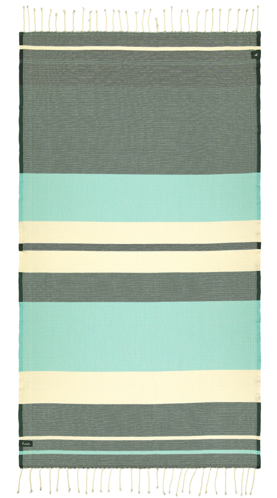 Futah - Papua Green Beach Towel (1)