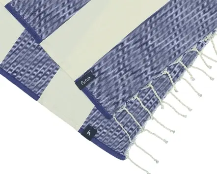 Bedu Azul Toalha de praia  (2)