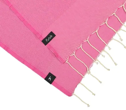 Ericeira Cor de Rosa Toalha de Praia (2)