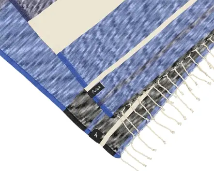 Papua Blue Beach Towel (2)