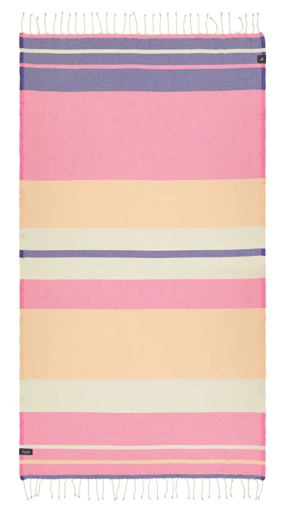 Futah - Papua Cor de Rosa Toalha de Praia (1)