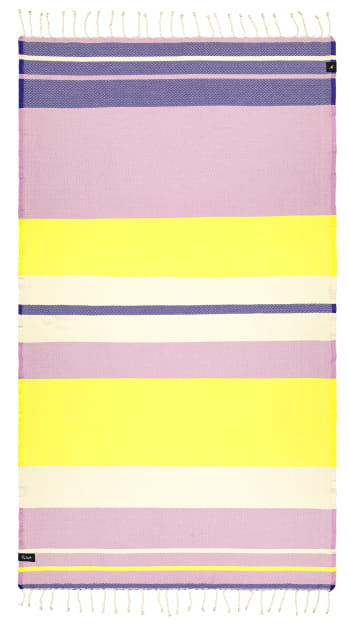 Papua Violet Beach Towel