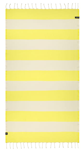 Bedu Yellow Beach Towel