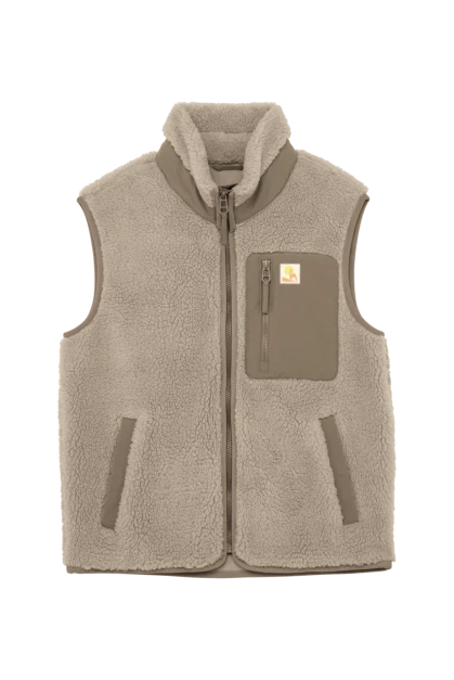 Sherpa Vest Beige (2)