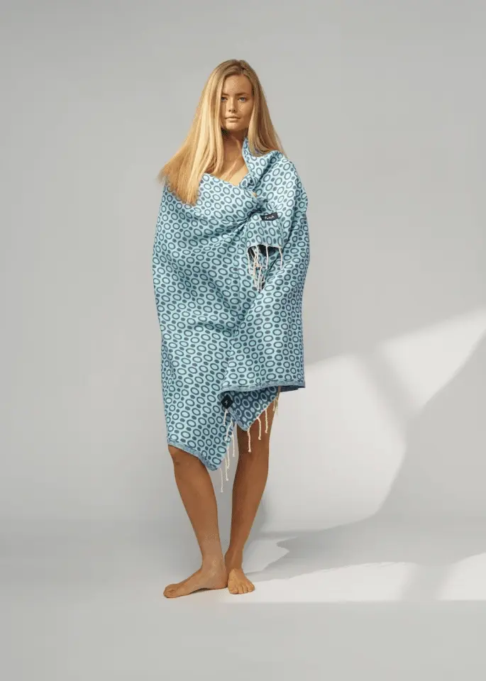 Futah - Pulse Azul Toalha de Praia Grande (4)