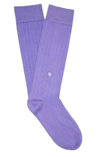 Futah Ericeira Lavender High  Knee Socks